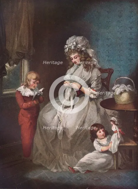 'A Wife / Une Femme Mariee', 1791. Artist: John Raphael Smith.