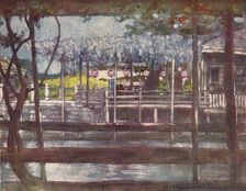 A Wisteria Garden c1887, (1901). Artist: Mortimer L Menpes