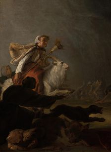 A Witches Sabbath, c. 1650. Creator: Cornelis Saftleven