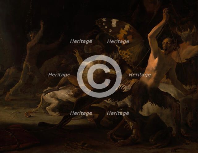 A Witches' Sabbath, c. 1650. Creator: Cornelis Saftleven.
