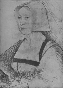 A Woman: Unknown 1526-1528 (1945). Artist: Hans Holbein the Younger