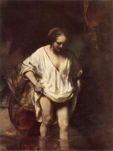 A Woman Bathing 1654, (1967). Creator: Rembrandt Harmensz van Rijn