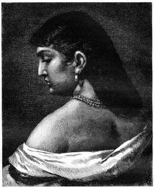 A woman from Trastevere, Rome, Italy, 19th century