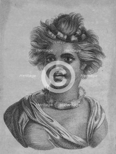 'A Woman of the Sandwich Islands', c18th century. Artist: Unknown.