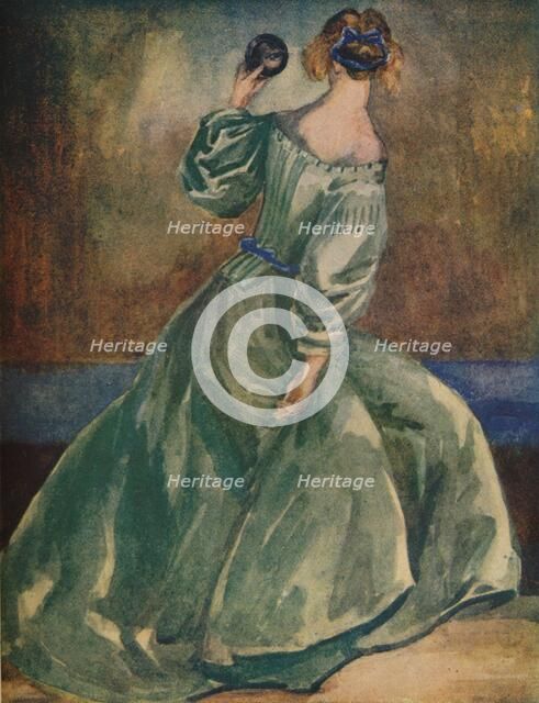 'A Woman of the Time of Cromwells', 1907. Artist: Dion Clayton Calthrop.