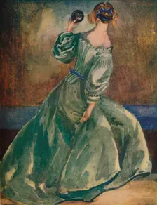 A Woman of the Time of Cromwells 1907. Artist: Dion Clayton Calthrop