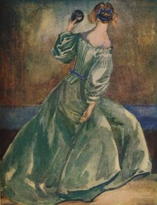 A Woman of the Time of Cromwells 1907. Artist: Dion Clayton Calthrop