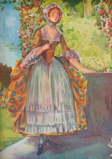 A Woman of the Time of George II 1907. Artists: Dion Clayton Calthrop, King George II