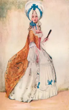 A Woman of the Time of George III 1907. Artist: Dion Clayton Calthrop