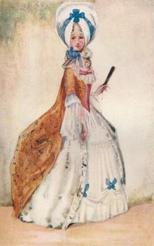 A Woman of the Time of George III 1907. Artist: Dion Clayton Calthrop