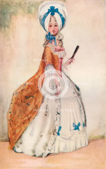 'A Woman of the Time of George III', 1907. Artist: Dion Clayton Calthrop.