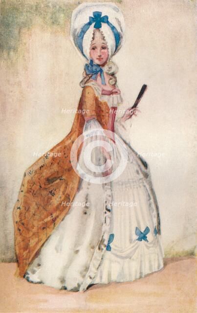 'A Woman of the Time of George III', 1907. Artist: Dion Clayton Calthrop.