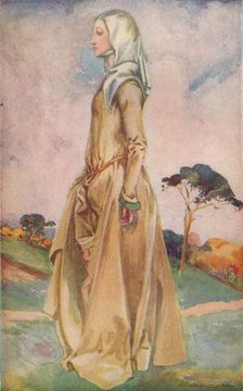 A Woman of the Time of Henry II 1907. Artist: Dion Clayton Calthrop