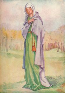 A Woman of the Time of Henry III 1907. Artists: Dion Clayton Calthrop, King Henry III
