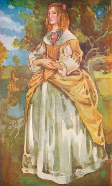 A Woman of the Time of James II 1907. Artist: Dion Clayton Calthrop