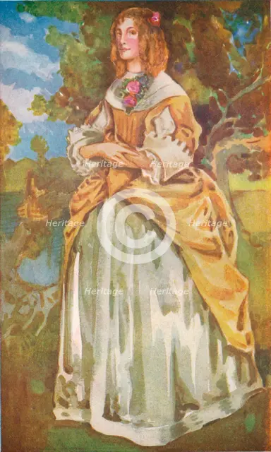 'A Woman of the Time of James II', 1907.  Artist: Dion Clayton Calthrop.
