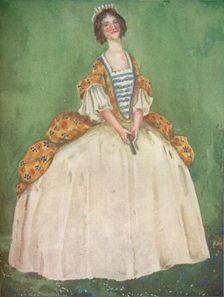 A Woman of the Time of Queen Anne 1907. Artist: Dion Clayton Calthrop