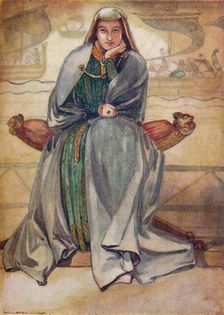 A Woman of the Time of Richard I 1907. Artist: Dion Clayton Calthrop
