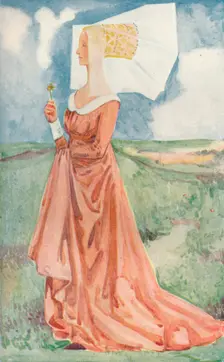 A Woman of the Time of Richard III 1907. Artist: Dion Clayton Calthrop