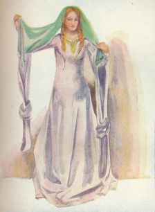 A Woman of the Time of Stephen 1907. Artist: Dion Clayton Calthrop