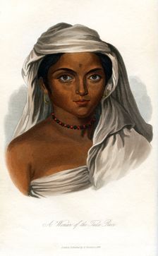 A Woman of the Tuda Race 1848