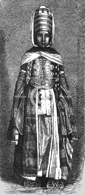 'A Woman of Lazestan; Adventures in Lazestan', 1875. Creator: Frederick A. Lyons.