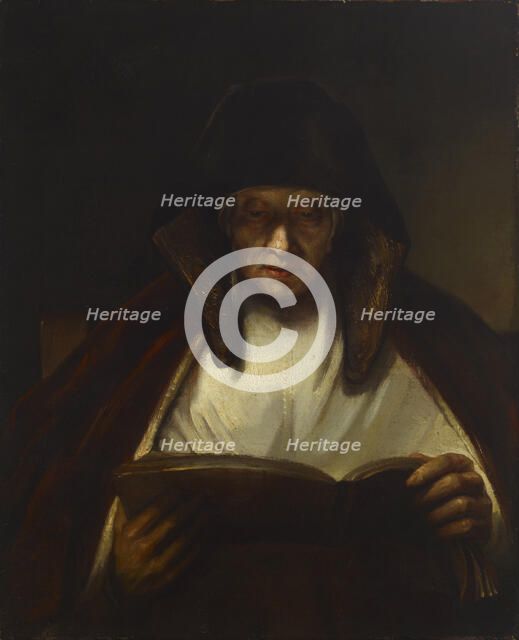 A woman reading, c1900. Creator: Unknown.