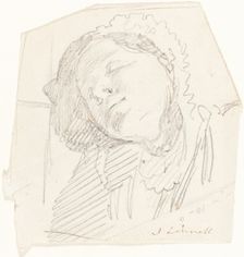 A Woman Resting. Creator: John Linnell the Elder