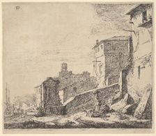 A Woman Standing by a Seated Man. Creator: Thomas Wijck