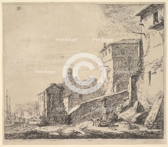 A Woman Standing by a Seated Man. Creator: Thomas Wijck.