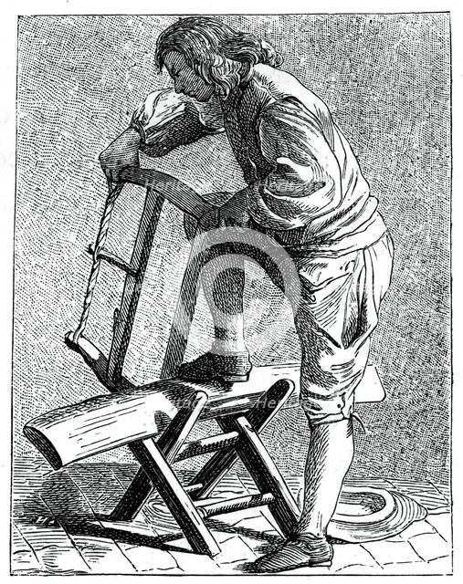 A Wood Cutter, 1737-1742.Artist: Bouchardon