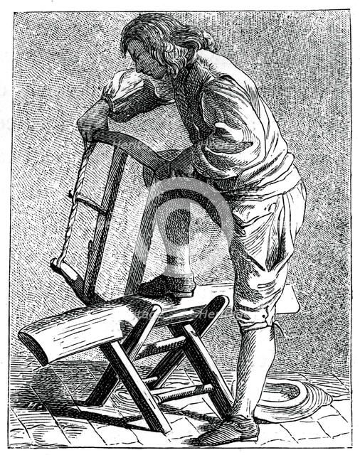 A Wood Cutter, 1737-1742.Artist: Bouchardon