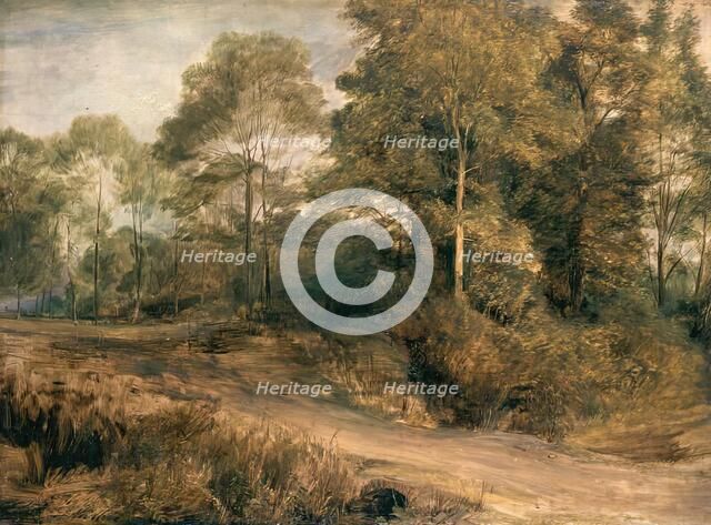 A Wooded Landscape, c1815. Creator: David Wilkie.