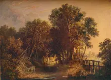 A Wooded Lane c1790. Artist: John Crome