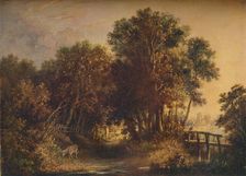 A Wooded Lane c1790. Artist: John Crome