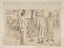 A Wolf in Sheep's Clothing, 1870-1891. Creator: Charles Samuel Keene