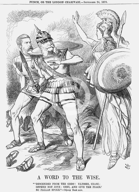 'A Word to The Wise', 1870. Creator: Joseph Swain.