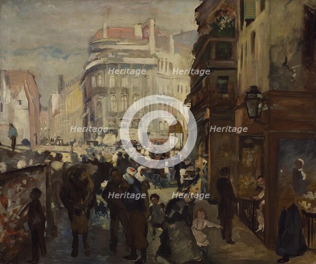 A Working Day in Paris, 19th century. Creator: Anon.