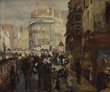 A Working Day in Paris, 19th century. Creator: Anon