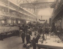 A workshop of the Putilov factory, c. 1914. Artist: Anonymous