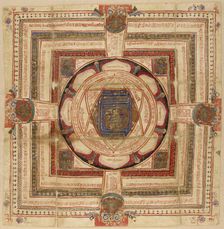 A Yantra of Mahavira, between 1425 and 1450. Creator: Unknown