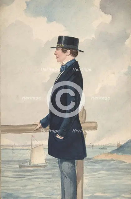 A Yachtsman, 1806-65. Creator: Robert Dighton the Younger.