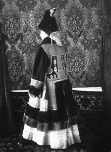 A Yakut woman in festive attire, 1890. Creator: Unknown