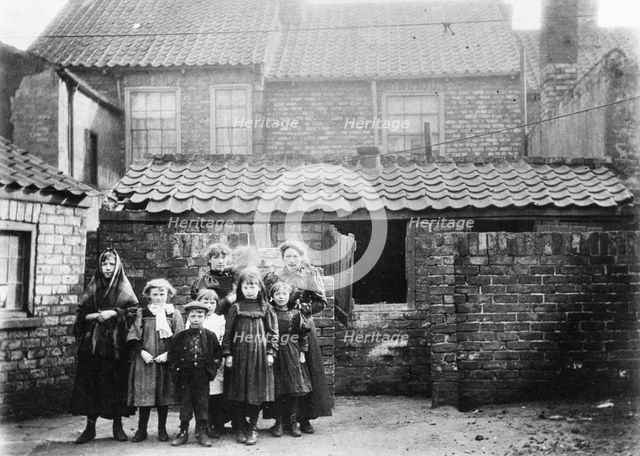 A York slum, York, Yorkshire, 1901. Artist: Unknown