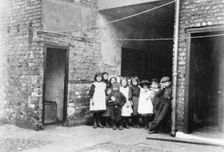 A York slum, York, Yorkshire, 1901