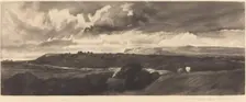 A Yorkshire Road, 1898. Creator: Frank Short
