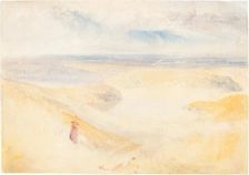 A Yorkshire River, c. 1827. Creator: JMW Turner
