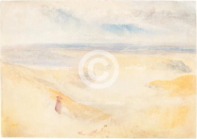 A Yorkshire River, c. 1827. Creator: JMW Turner.