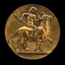 A Youth Riding on a Bull. Creator: Pseudo Melioli