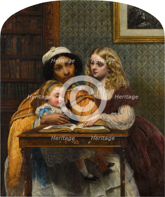 A Young Teacher, 1861. Creator: Rebecca Solomon.